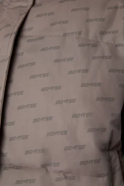 Oh Polly Coats^Reversible Hooded Puffer Jacket in Warm Grey WarmGrey
