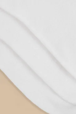 Oh Polly Gym Accessories^Ribbed Crew Sock Bundle in White
