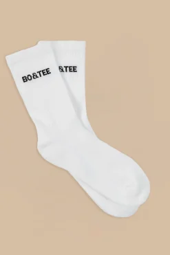Oh Polly Gym Accessories^Ribbed Crew Sock Bundle in White