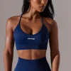 Oh Polly Women'S Clothing Sale - $65 And Under | Women'S Clothing Sale - $40 And Under^Scoop Neck Multi Strap Sports Bra in Navy