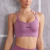 Oh Polly Women'S Clothing Sale - $65 And Under | Women'S Clothing Sale - $40 And Under^Scoop Neck Sports Bra in Mauve