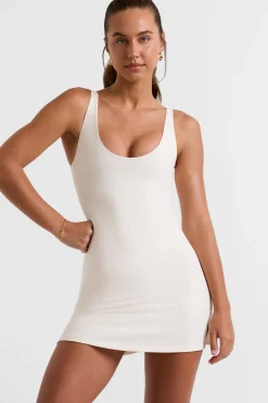 Oh Polly Skorts & Dresses^Scoop Neckline Tennis Dress in White