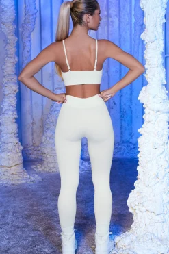 Oh Polly Leggings^Seamless Full Length Leggings in White
