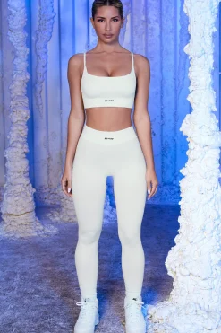 Oh Polly Leggings^Seamless Full Length Leggings in White