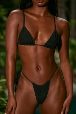 Oh Polly Women'S Clothing Sale - $65 And Under | Women'S Clothing Sale - $40 And Under^Side Tie Bikini Bottoms in Black