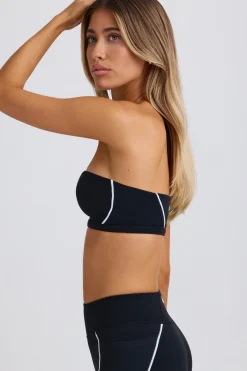 Oh Polly Sports Bras | Matching Sets^Soft Active Bandeau Sports Bra in Black