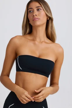 Oh Polly Sports Bras | Matching Sets^Soft Active Bandeau Sports Bra in Black