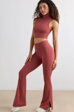 Oh Polly Women'S Clothing Sale - $65 And Under | Women'S Clothing Sale - $40 And Under^Soft Active Flared Trousers in Rust
