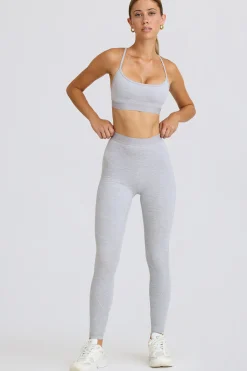 Oh Polly Matching Sets | Leggings^Soft Active Leggings in Grey Marl GreyMarl