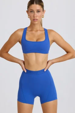 Oh Polly Matching Sets | Shorts^Soft Active Mini Shorts in Cobalt