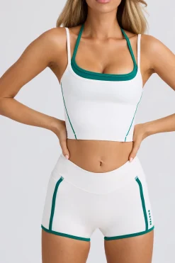 Oh Polly Matching Sets | Shorts^Soft Active Mini Shorts in White
