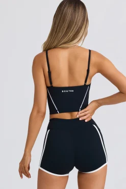 Oh Polly Matching Sets | Shorts^Soft Active Mini Shorts in Black