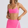 Oh Polly Skorts & Dresses | Matching Sets^Soft Active Mini Skort in Bubblegum Pink BubblegumPink
