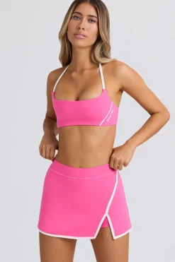 Oh Polly Skorts & Dresses | Matching Sets^Soft Active Mini Skort in Bubblegum Pink BubblegumPink