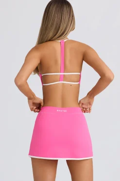 Oh Polly Skorts & Dresses | Matching Sets^Soft Active Mini Skort in Bubblegum Pink BubblegumPink