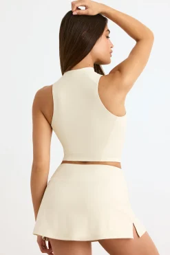 Oh Polly Skorts & Dresses | Matching Sets^Soft Active Mini Skort in Bone