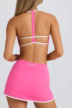Oh Polly Skorts & Dresses | Matching Sets^Soft Active Mini Skort in Bubblegum Pink BubblegumPink