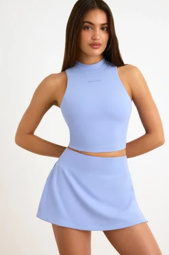 Oh Polly Skorts & Dresses | Matching Sets^Soft Active Mini Skort in Lavender Blue LavenderBlue