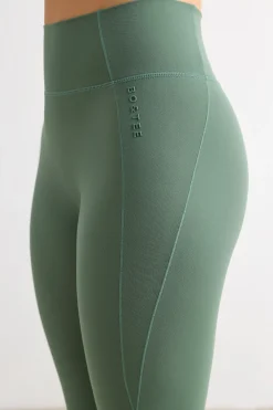 Oh Polly Petite^Soft Active Petite High Waist Leggings in Khaki