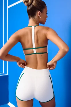 Oh Polly Matching Sets | Sports Bras^Soft Active Scoop-Neck Sports Bra in White
