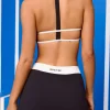 Oh Polly Matching Sets | Sports Bras^Soft Active Scoop-Neck Sports Bra in Black