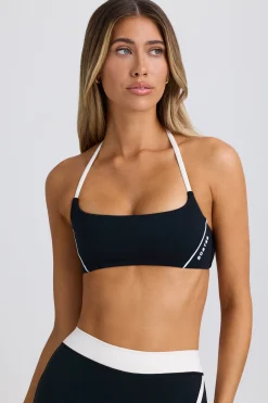Oh Polly Matching Sets | Sports Bras^Soft Active Scoop-Neck Sports Bra in Black