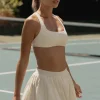 Oh Polly Matching Sets | Sports Bras^Soft Active Sports Bra in White