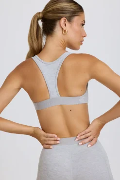 Oh Polly Matching Sets | Sports Bras^Soft Active Sports Bra in Grey Marl GreyMarl