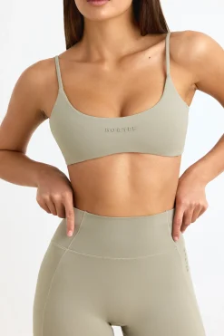 Oh Polly Matching Sets | Sports Bras^Soft Active Sports Bra in Mineral