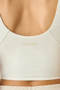 Oh Polly Tops^Soft Active Tank Top in Bone