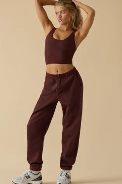 Oh Polly Tops^Soft Active Tank Top in Mahogany