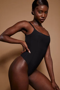 Oh Polly Lounge & Intimates | Bride To Be^Soft Mesh Bodysuit in Black