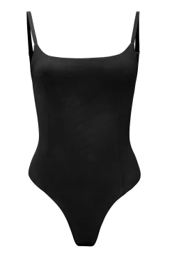 Oh Polly Lounge & Intimates | Bride To Be^Soft Mesh Bodysuit in Black