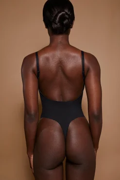 Oh Polly Lounge & Intimates | Bride To Be^Soft Mesh Bodysuit in Black