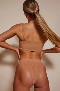 Oh Polly Lounge & Intimates | Bra Solutions^Soft Mesh Brief in Honey