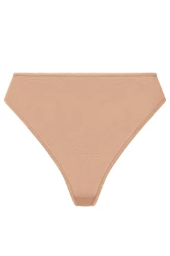 Oh Polly Lounge & Intimates | Bride To Be^Soft Mesh Brief in Warm Peach WarmPeach