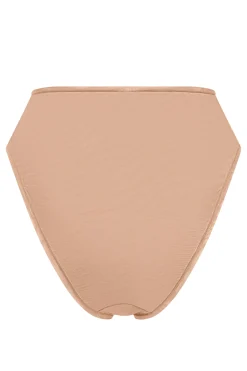 Oh Polly Lounge & Intimates | Bride To Be^Soft Mesh High Waisted Knicker in Warm Peach WarmPeach