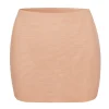 Oh Polly Lounge & Intimates | Bra Solutions^Soft Mesh Low-Rise Micro Mini Slip Skirt in Warm Peach WarmPeach