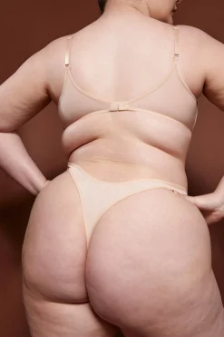 Oh Polly Lounge & Intimates | Bride To Be^Soft Mesh Single Layer Underwired Bra in Beige