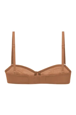 Oh Polly Lounge & Intimates | Bride To Be^Soft Mesh Strapless Bra in Honey