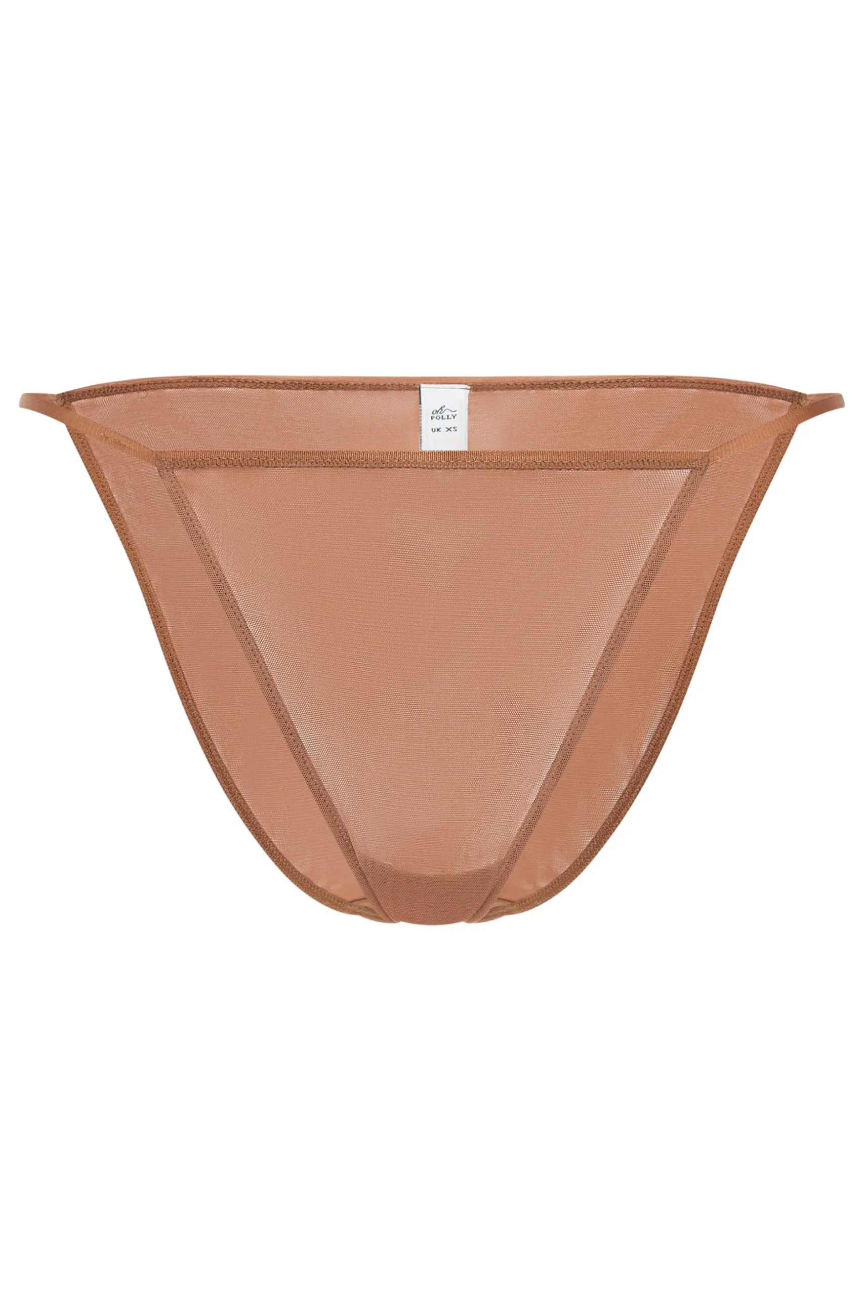 Oh Polly Lounge & Intimates | Bride To Be^Soft Mesh String Bikini in Honey