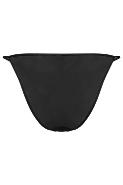 Oh Polly Lounge & Intimates | Bride To Be^Soft Mesh String Bikini in Black
