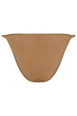 Oh Polly Lounge & Intimates | Bride To Be^Soft Mesh String Bikini in Almond