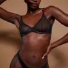 Oh Polly Lounge & Intimates | Bride To Be^Soft Mesh Thong in Black