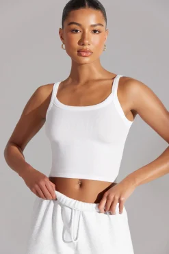 Oh Polly Women'S Clothing Sale - $65 And Under | Women'S Clothing Sale - $40 And Under^Soft Rib Tank Top in White