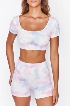 Oh Polly Women'S Clothing Sale - $65 And Under | Women'S Clothing Sale - $40 And Under^Speed Seamless High Waisted Shorts in Tie Dye