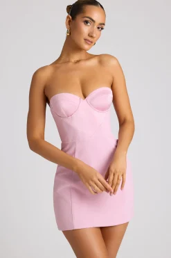 Oh Polly Women'S Clothing Sale - $65 And Under | Night Out^Strapless A-Line Mini Dress in Soft Pink SoftPink