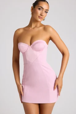 Oh Polly Women'S Clothing Sale - $65 And Under | Night Out^Strapless A-Line Mini Dress in Soft Pink SoftPink
