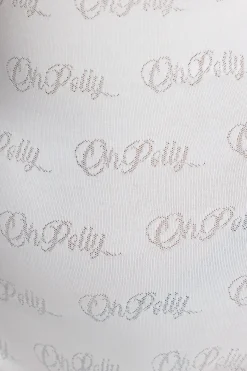 Oh Polly Women'S Clothing Sale - $65 And Under | Women'S Clothing Sale - $40 And Under^Strappy Low Back Pointelle Romper in White