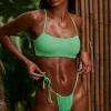 Oh Polly Women'S Clothing Sale - $65 And Under | Women'S Clothing Sale - $40 And Under^Strappy Scoop Bikini Top in Seafoam Green SeafoamGreen
